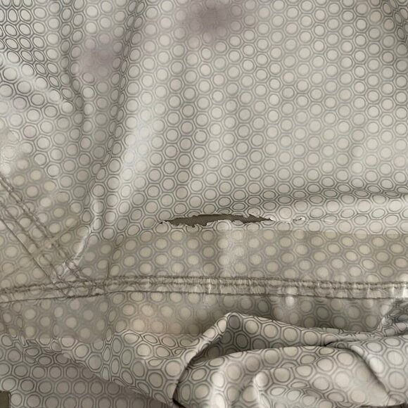 Columbia Omni Tech Arcadia II Waterproof Full Zip Hooded Rain Jacket Lt Khaki XS - Picture 14 of 15